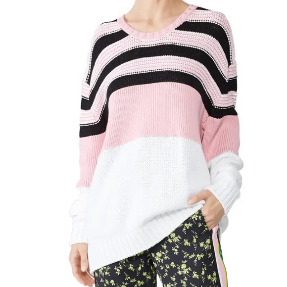 No.21 Multicolor Knit Sweater pink striped size 40. EE - Picture 1 of 8